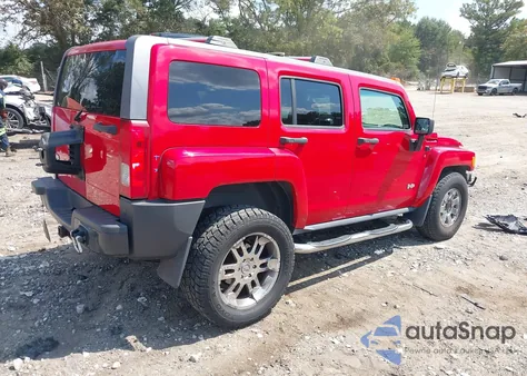 2009 Hummer H3 Suv z USA, uszkodzony, nr VIN 5GTEN13E698149444